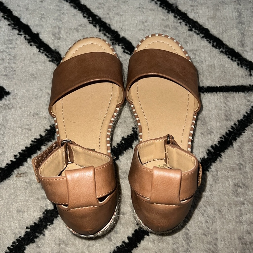 Brown Platform Sandal - image 4